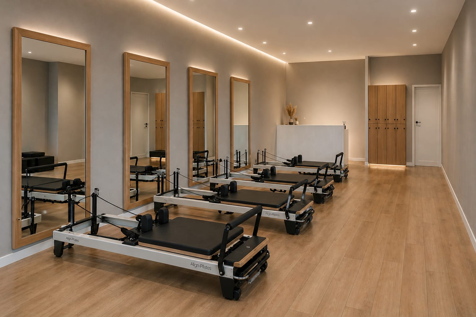 Estudio de Pilates Massimo con reformers